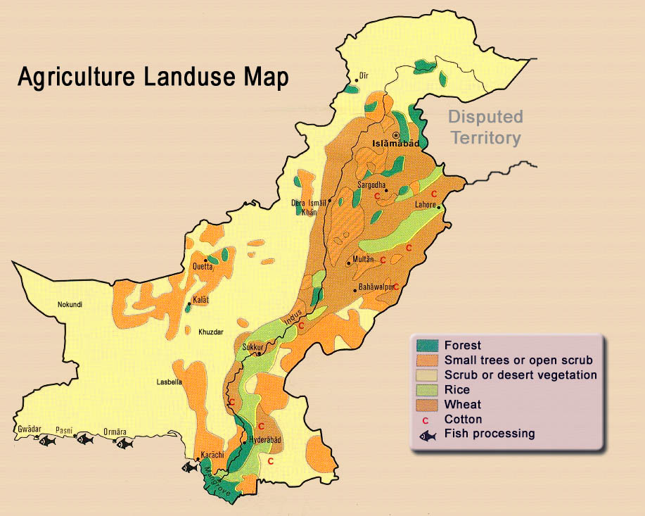 Agriculture Landuse Of Pakistan