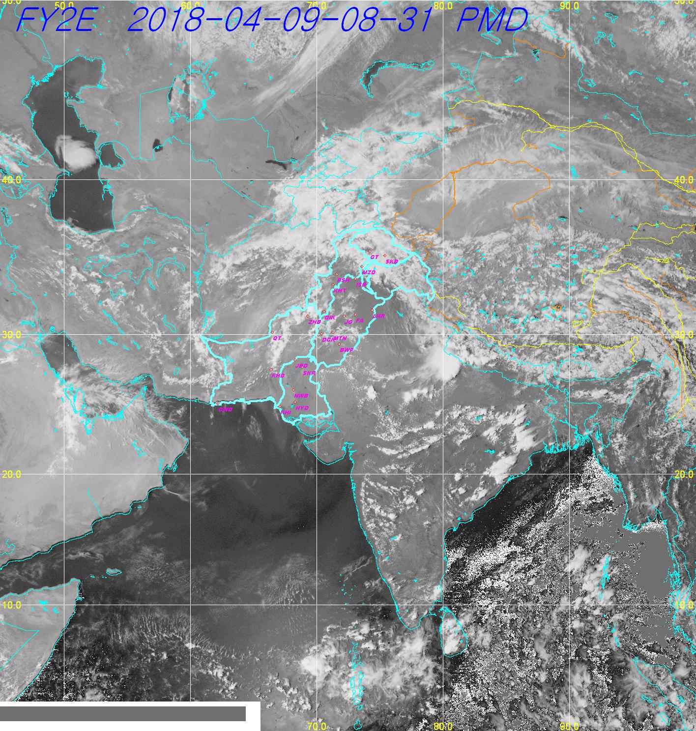 Latest Satellite Imagery – The Pakistan's Weather Channel