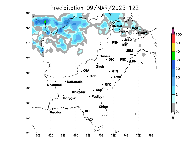 GFS 6 Hourly, Day 1, 1200