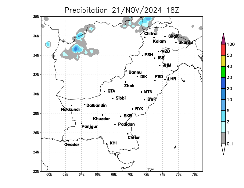 GFS 6 Hourly, Day 1, 1800